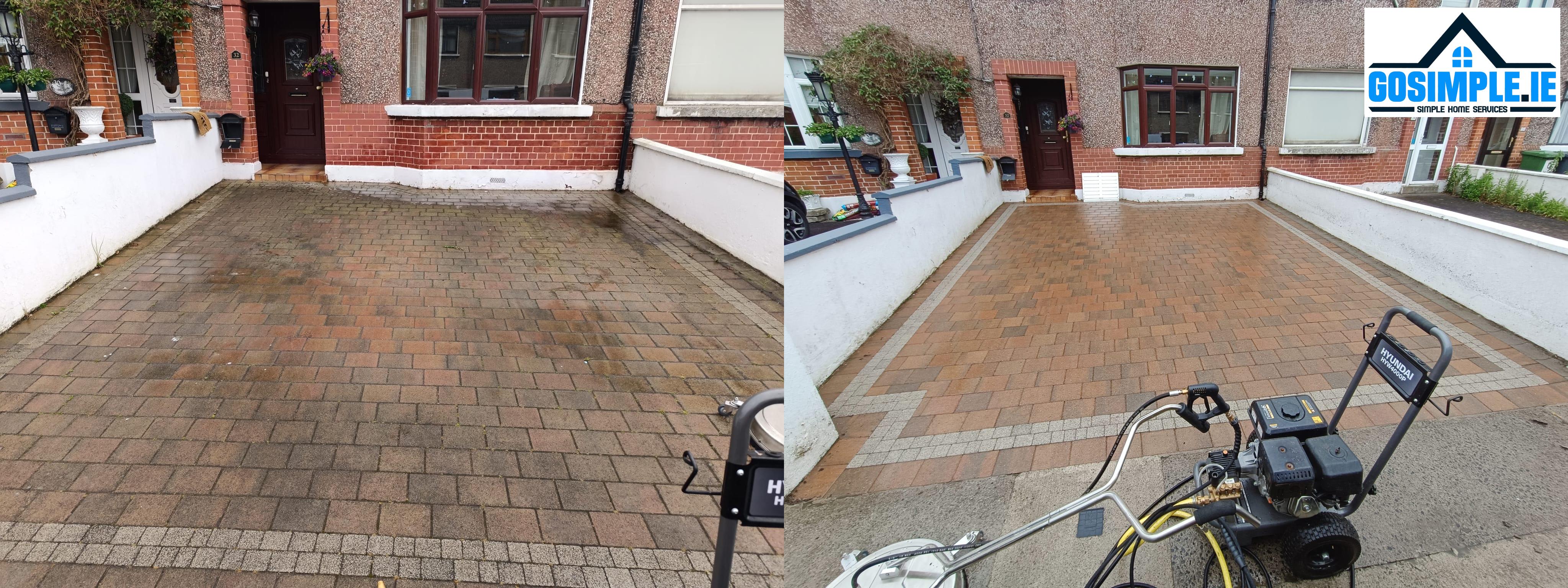 Power Washing – Driveway & Patio