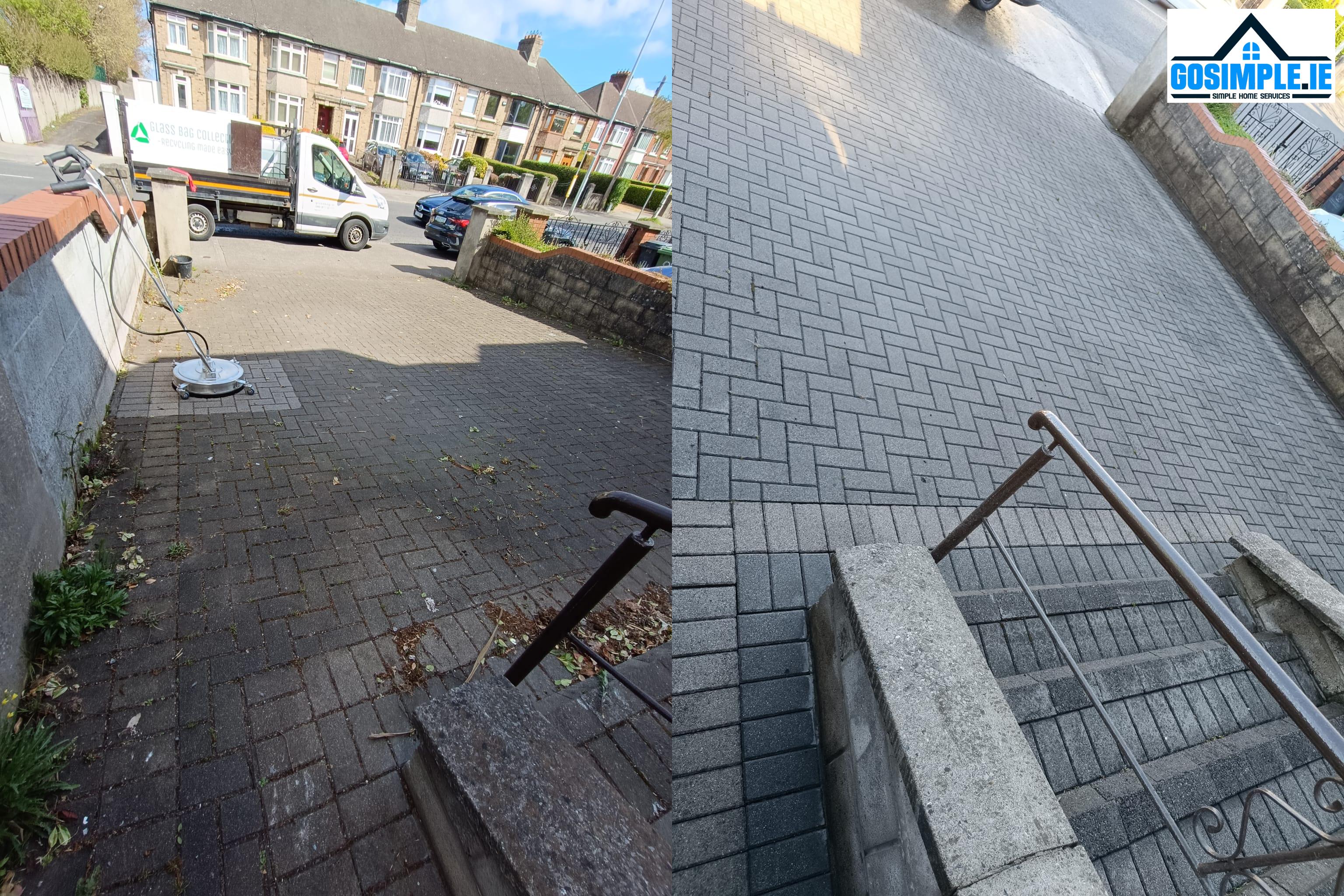 Power Washing – Driveway & Patio