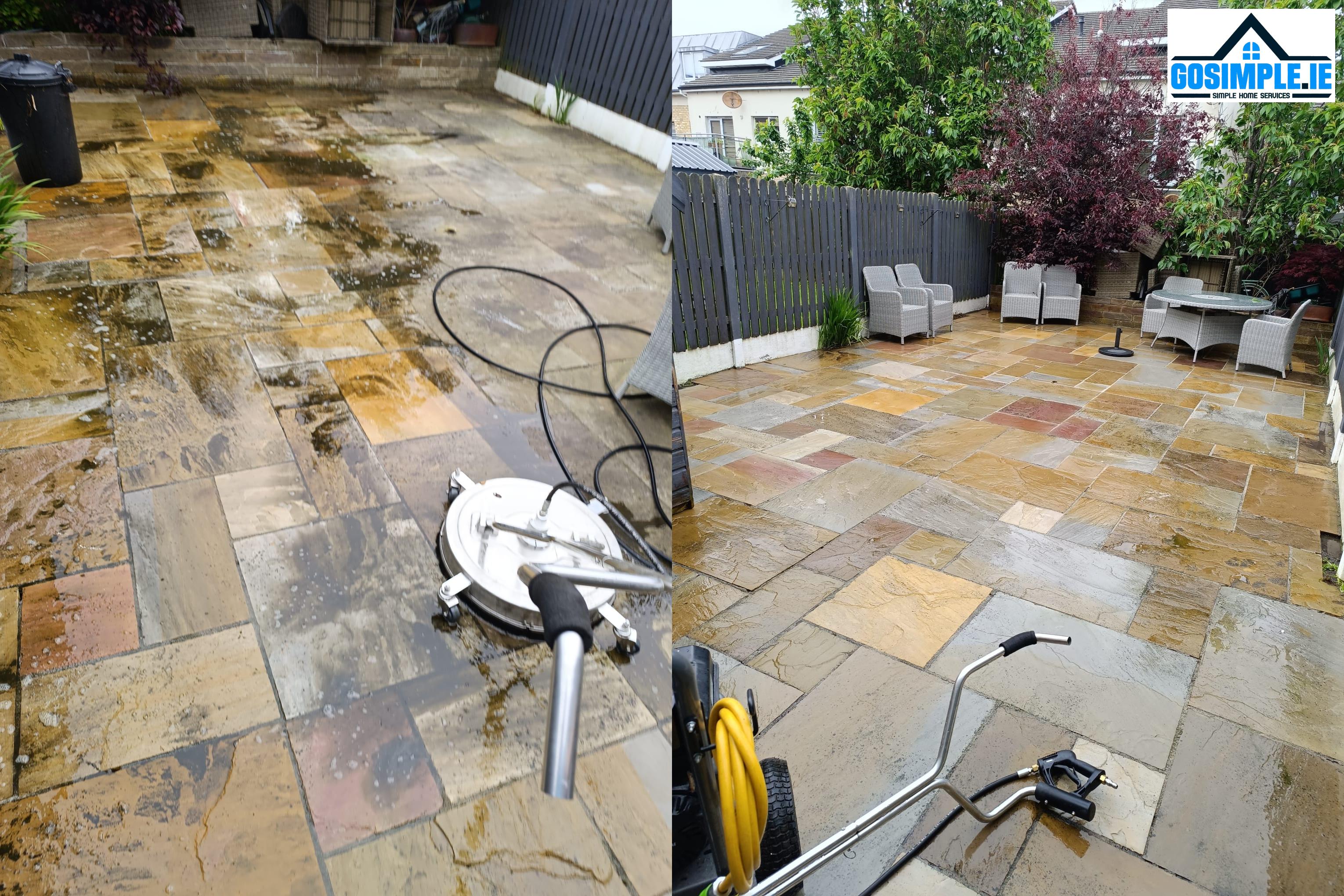 Power Washing – Driveway & Patio
