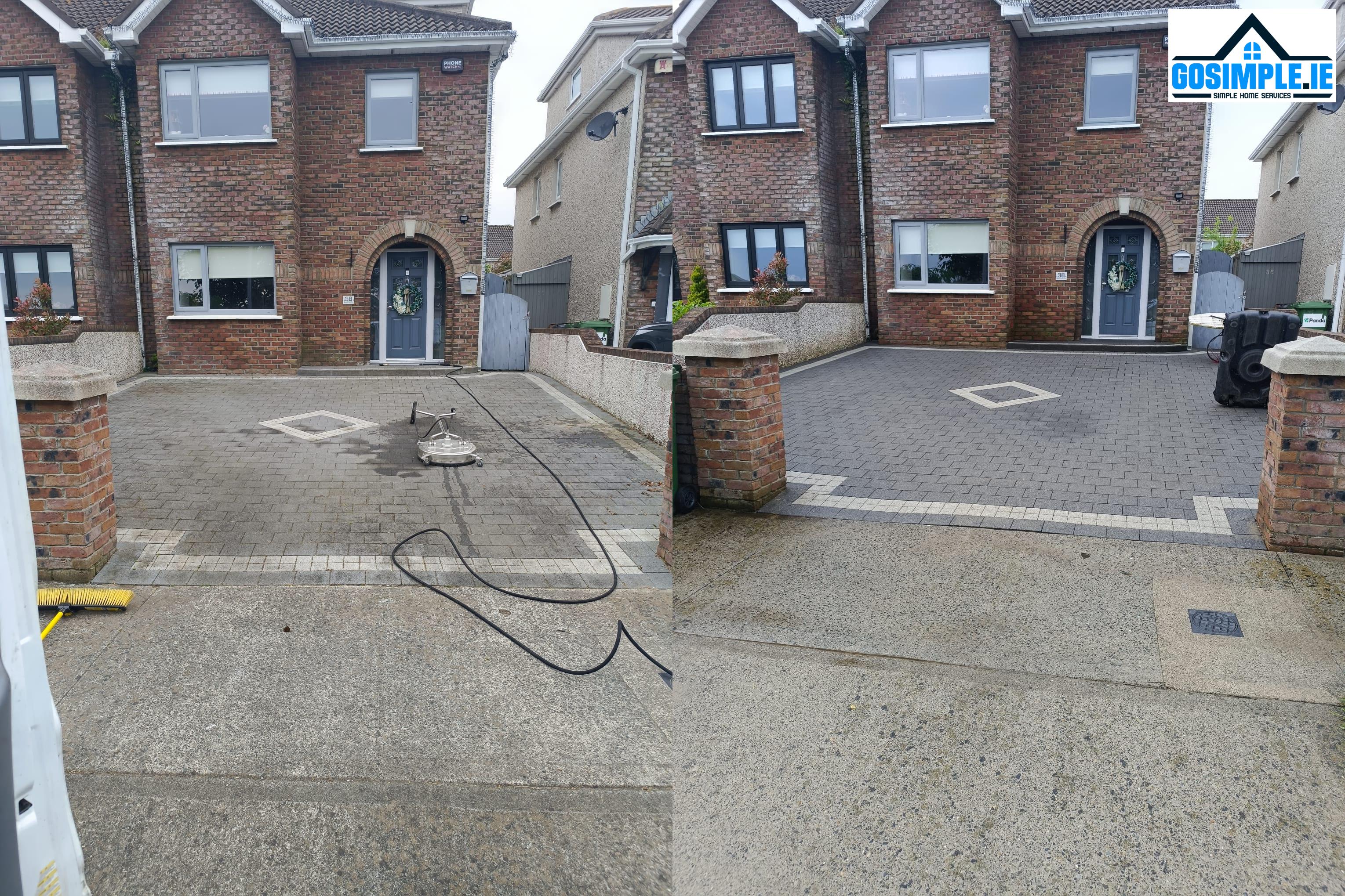 Power Washing – Driveway & Patio